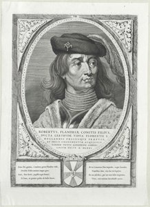 Comte de Flandre Robert Ier de Frise - Artist Unknown