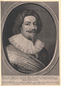Duc de la Maison de Saxe-Weimar Johann Ernst I