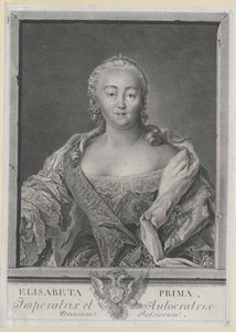 Impératrice de Russie Elisabeth - Artist Unknown