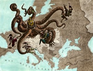 Première Guerre mondiale : la pieuvre allemande
