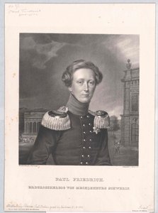 Grand-Duc de Mecklembourg Paul Frédéric - Artist Unknown