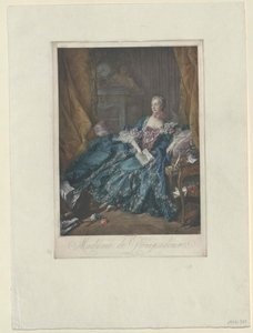 Jeanne Antoinette Poisson Pompadour - Artist Unknown