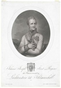 Johann, comte de Liechtenstein - Artist Unknown