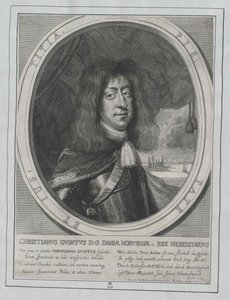 Roi du Danemark Christian V. - Artist Unknown