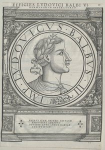 Roi de France Louis II le Bègue - Artist Unknown