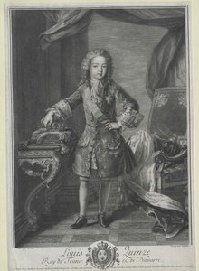 Roi de France Louis XV - Artist Unknown