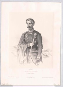 Roi de Sardaigne Charles Albert