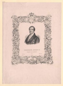Roi de Saxe Frédéric Auguste II - Artist Unknown