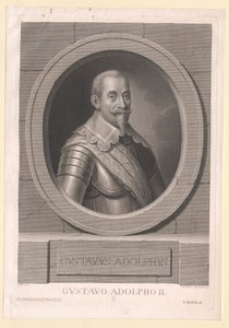 Roi de Suède Gustavus Adolphus de Suède - Artist Unknown