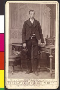 Homme en livrée - Haute-Autriche - Artist Unknown