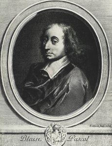 PASCAL, Blaise (1623-1662). Mathématicien, physicien et philosophe français. Gravure - Artist Unknown