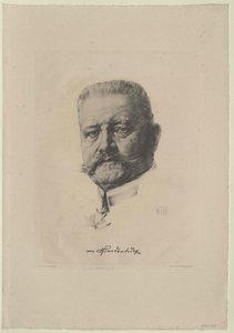 Paul von Beneckendorff Hindenburg - Artist Unknown