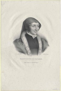Princesse de France Margaret (impression) - Artist Unknown