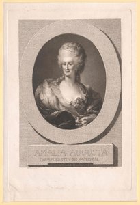 Princesse de Pfalz-Zweibruecken-Birkenfeld Amalie Auguste - Artist Unknown