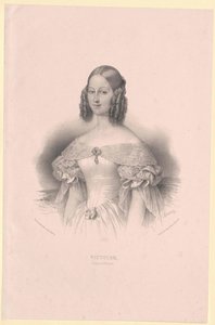 Princesse de Saxe-Cobourg-Gotha Victoria - Artist Unknown