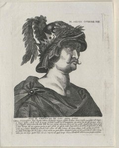 Empereur romain Otho (impression)