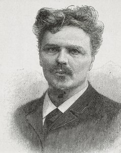 STRINDBERG, August (1849-1912). Portrait d