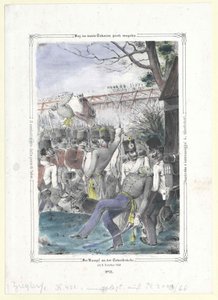 Le combat au pont de Tabor