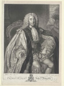 Thomas Pelham-Holles Duc de Newcastle - Artist Unknown