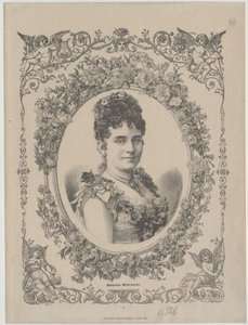 Wilhelmine Mitterwurzer (imprimé) - Artist Unknown