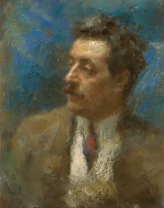 Portrait de Giacomo Puccini - Arturo Rietti