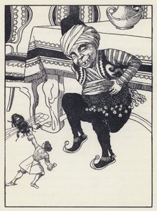 Illustration pour Les Voyages de Gulliver de Jonathan Swift - Artus Scheiner