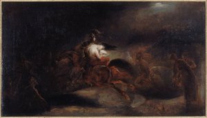 Lénore, les morts vont vite, ca. 1830 (oil on canvas) - Ary Scheffer