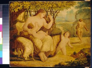 Adam et Ève. Les premiers parents par Carstens, Asmus Jacob
