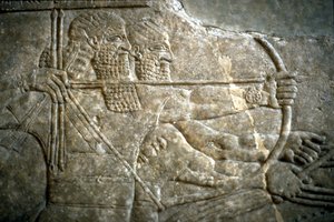 Le roi Assurnasirpal II lors d