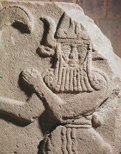 Relief représentant une idole Hittite, XIe-IXe siècle av. J.-C. - Assyrian School