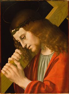 Le Christ portant la croix - attributed to Marco d