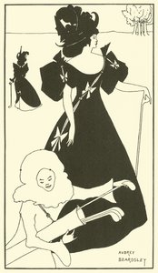 Design pour une carte de golf (lithographie)