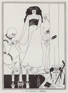 Messaline (lithographie) - Aubrey (after) Beardsley
