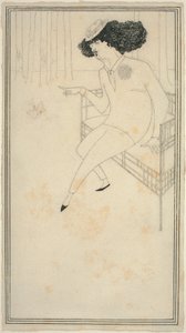 Caricature de J.M. Whistler - Aubrey Beardsley