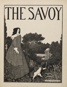Conception de couverture pour le n°1 de "The Savoy" d