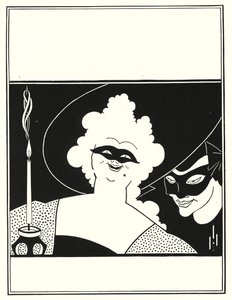 Conception de couverture pour "The Yellow Book," Volume I - Aubrey Beardsley