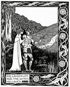 Sir Launcelot et la sorcière Hellawes, 1870