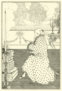 La Prière du baron - Aubrey Beardsley