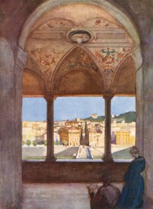 Rome : Depuis la Loggia de S Angelo