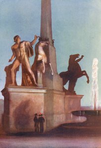 Rome : Monte Cavallo par le Quirinal