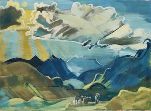 Balmalp avec Schächental et Uri Rotstock, 1927-28 - August Babberger