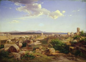 Les ruines du temple à Sélinonte