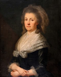 Portrait de Francisca Catharina von Steiger - August Friedrich Oelenhainz
