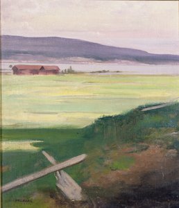Paysage avec un stile, Norrland, Suède