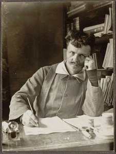 Autoportrait - August Johan Strindberg