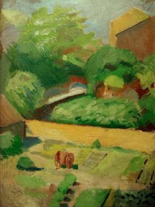 Vue sur le jardin voisin (Bonn)