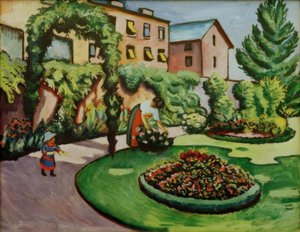 Le jardin de Macke à Bonn