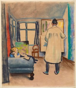 Franz et Maria Marc dans l