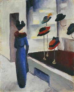 Magasin de chapeaux - August Macke