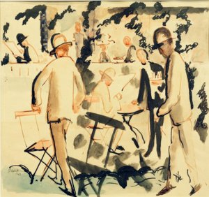 Terrasse de café